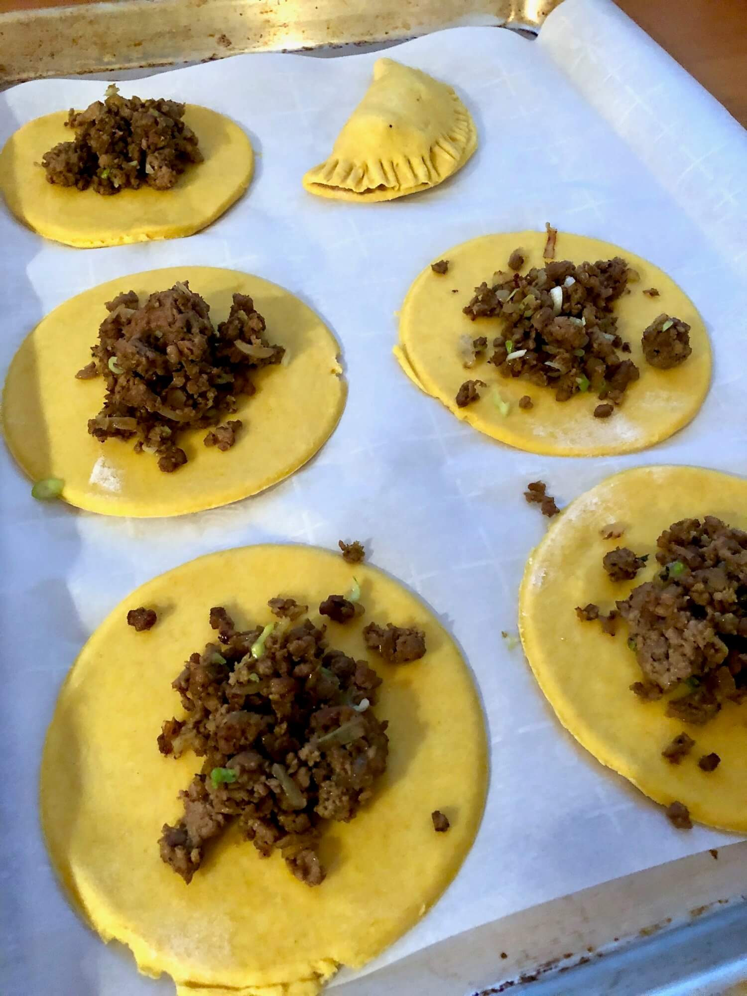 Vegan Jamaican Patties Recipe with Tempeh