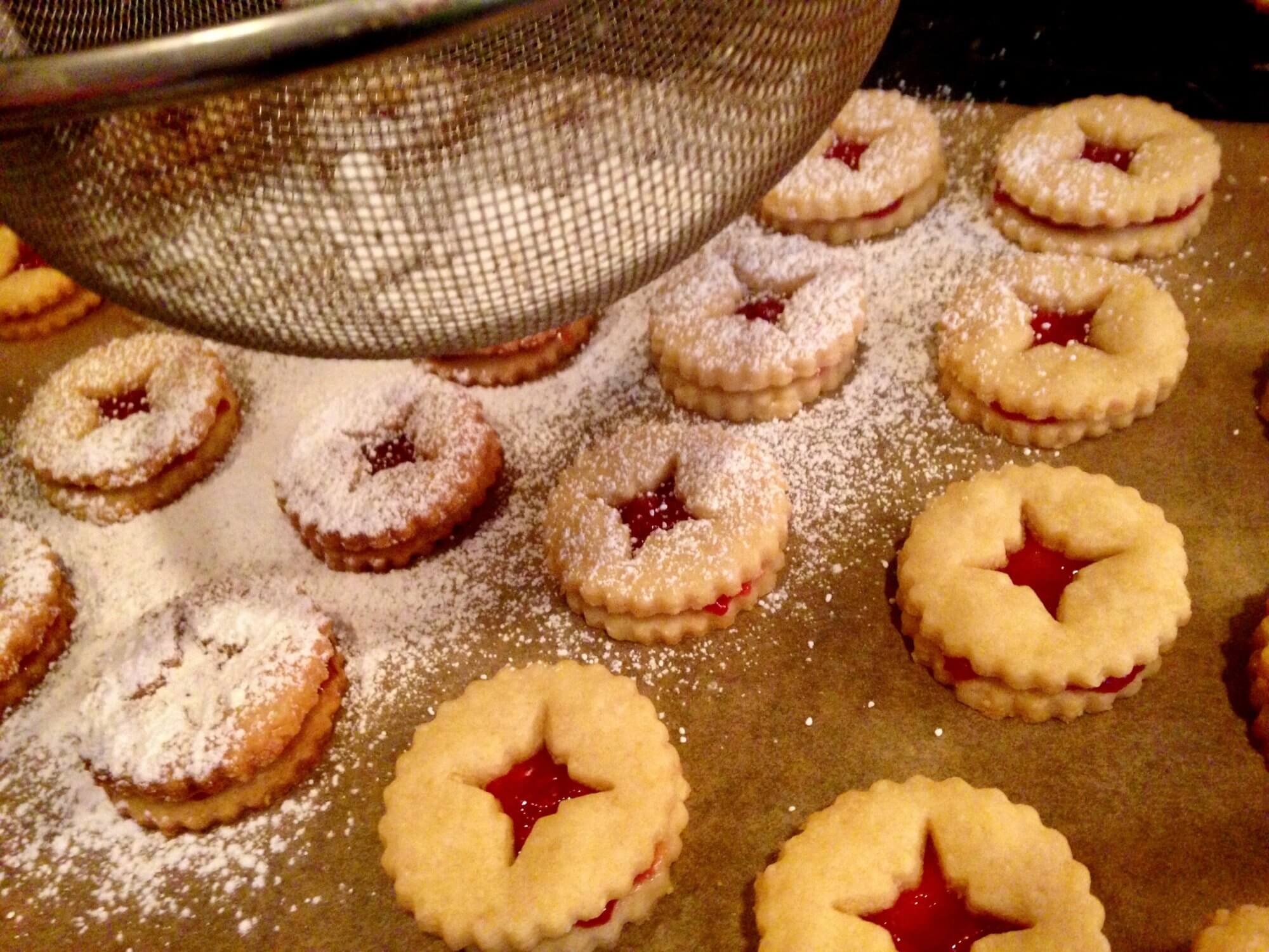 linzer tart cookie recipe without almonds