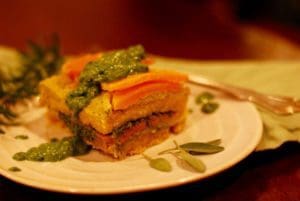 poletna and butternut squash lasagna