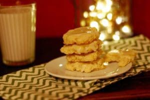 Frosted Lemon Cream Cheese cookies