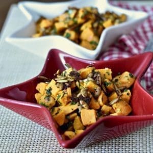 ginger-lime sweet potato salad