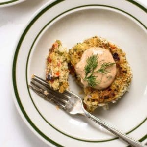 compassionate "crab" cakes