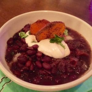 Cuban Black Velvet Soup