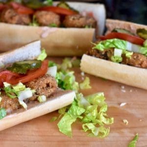 Buffalo Mushroom Po'boy