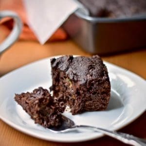 Deep, Dark Zucchini Brownies