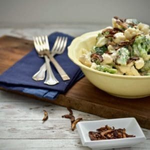 broccoli and cauliflower salad