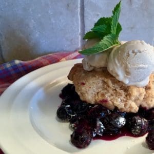 Blueberry Cobbler
