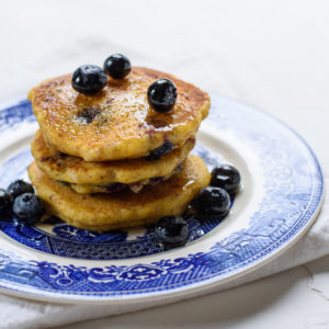 Lemon-Blueberry Griddle Cakes