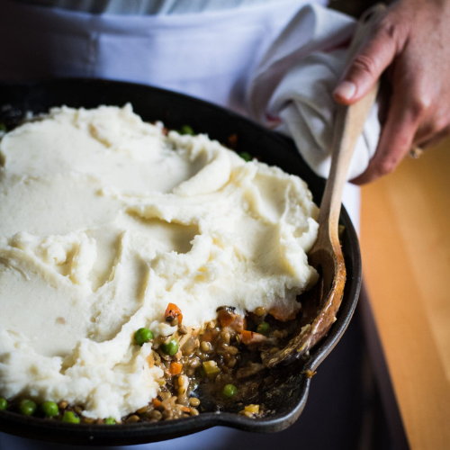 Savory Lentil Shepherd’s Pie